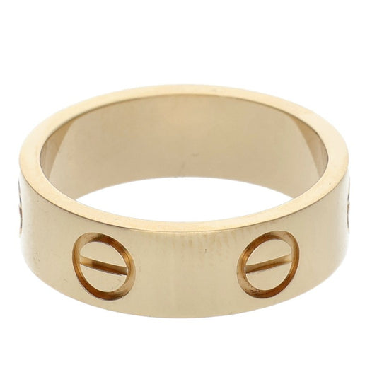 Cartier K18YG Love Ring Size 49