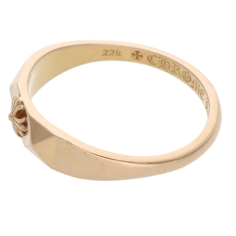 Chrome Hearts 22K Bubblegum Pyramid Gold Ring Size US 6