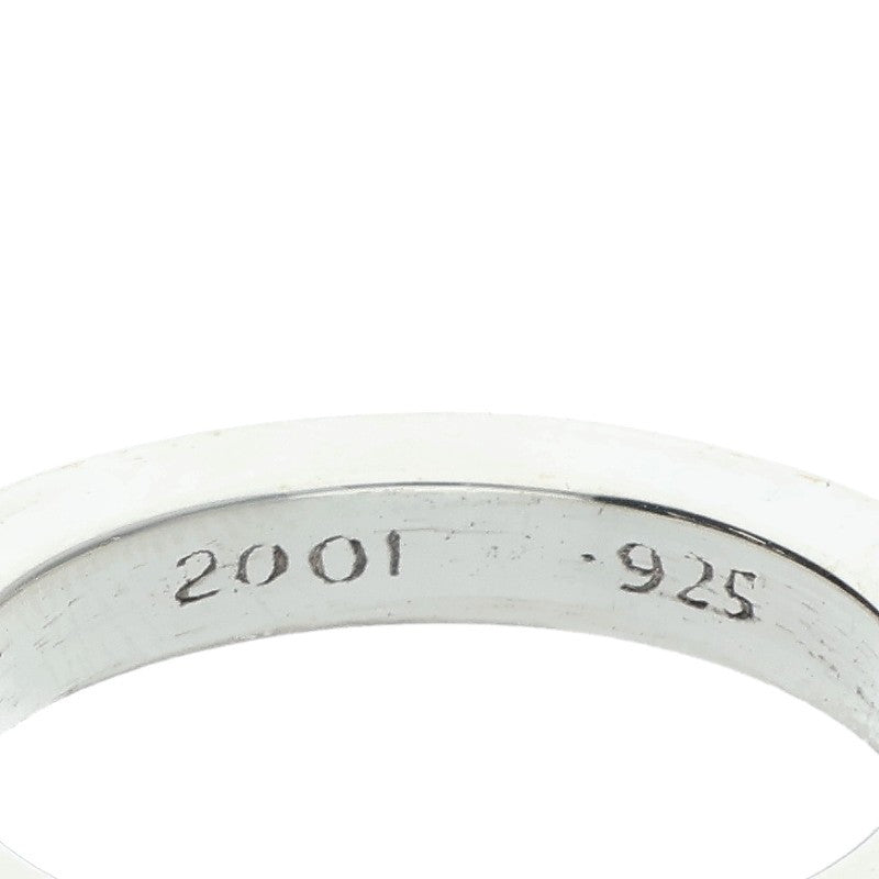 Chrome Hearts 3mm SPACER FUCKYOU Silver Ring Size ONE SIZE