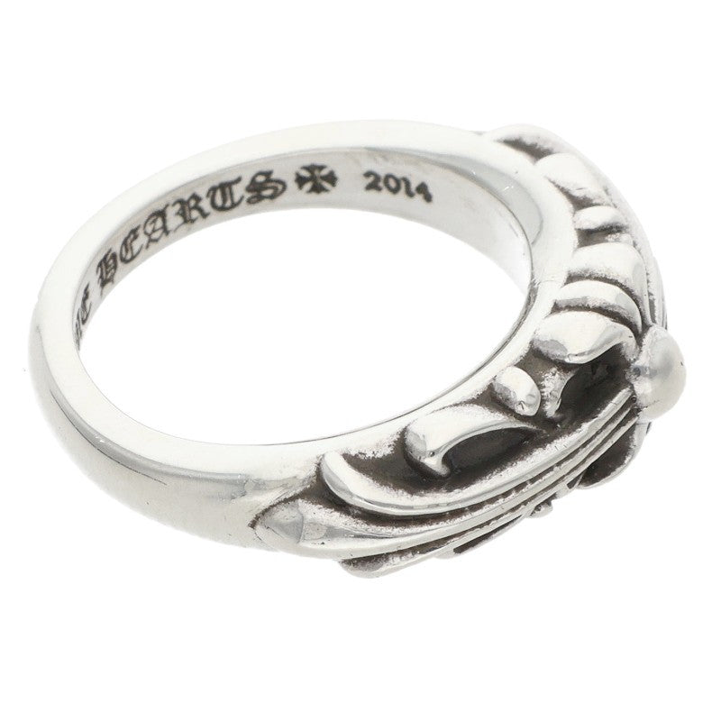 Chrome Hearts BABY CLASSIC Floral Silver Ring Size ONE SIZE