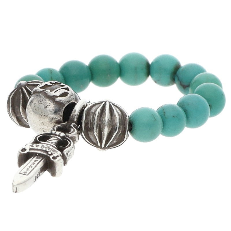 Chrome Hearts Dagger Charm Bead Ring Multi Size ONE SIZE
