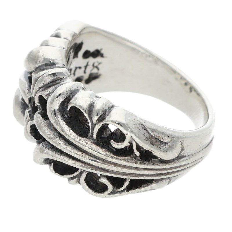 Chrome Hearts K&T Silver Ring Size ONE SIZE