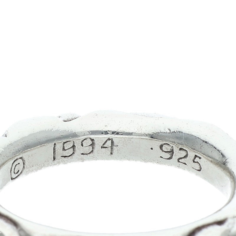 Chrome Hearts Scroll Band Silver Ring Size ONE SIZE