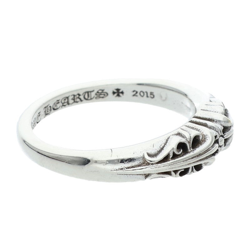 Chrome Hearts Baby Classic K&T Silver Ring Size US 6.5