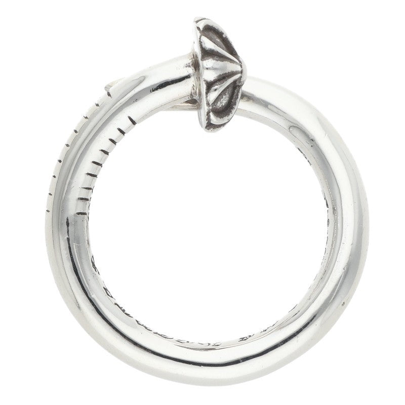 Chrome Hearts NAIL CRSBALL Silver Ring Size ONE SIZE