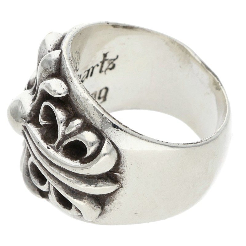 Chrome Hearts KEEPER Silver Ring Size 13.5