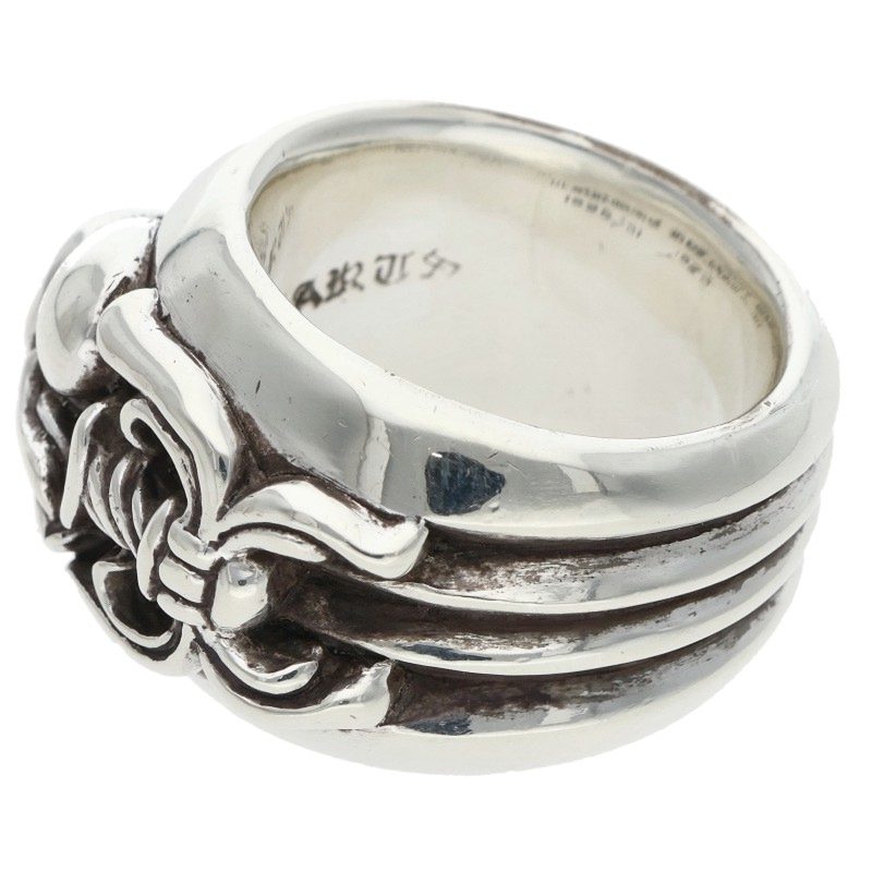 Chrome Hearts DAGGER HEART Silver Ring Size JP 16.5