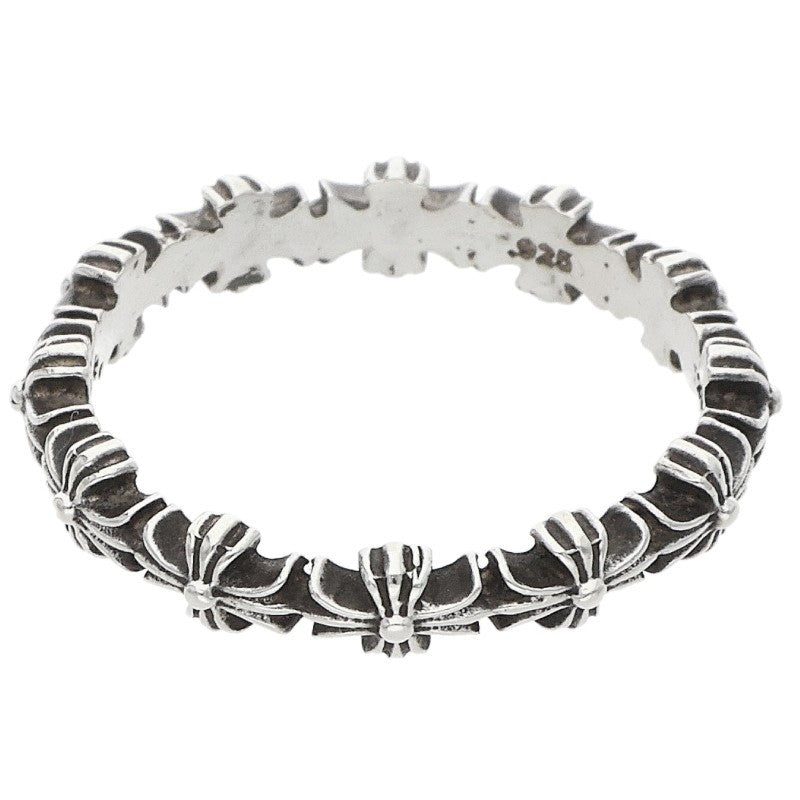 Chrome Hearts TINY E CH PLS BAND Silver Ring Size ONE SIZE