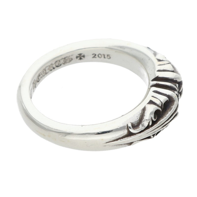 Chrome Hearts BABY CLSC K&T Silver Ring Size JP 6
