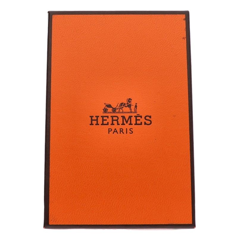 HERMES Chaine d'Ancre Enchainee GM Silver Ring Size 54