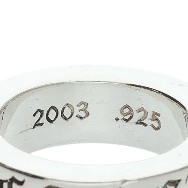 Chrome Hearts 6mm SPACER FOREVER Silver Ring Size ONE SIZE