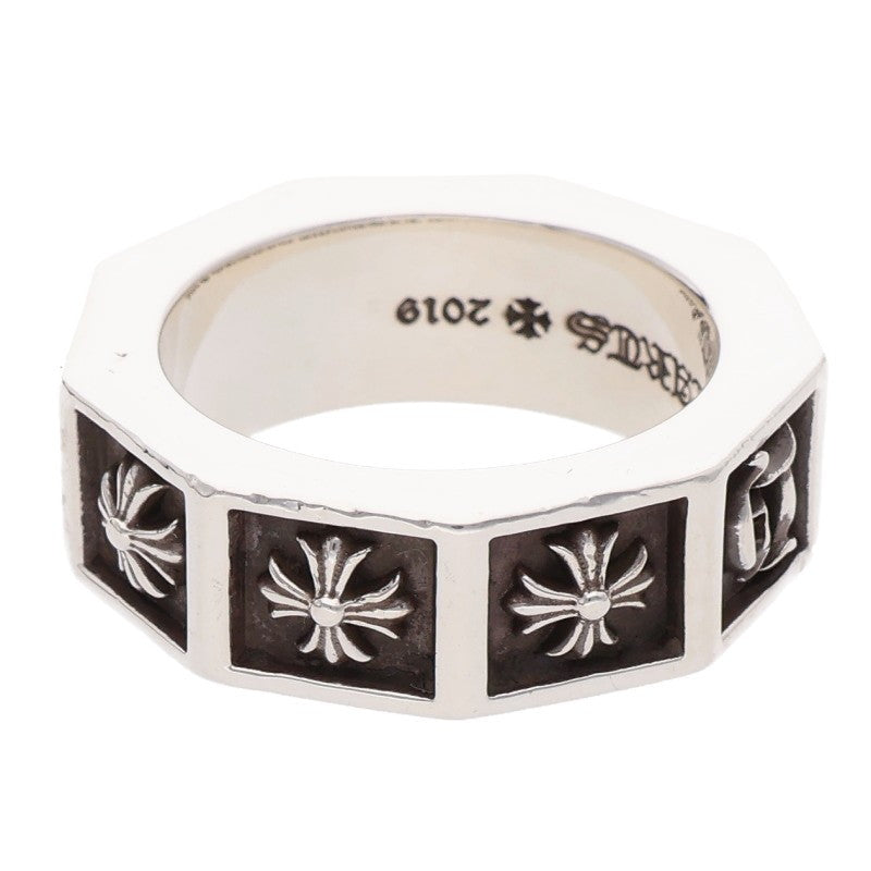 Chrome Hearts ALPHABET BLOCK Silver Ring Size 21.5