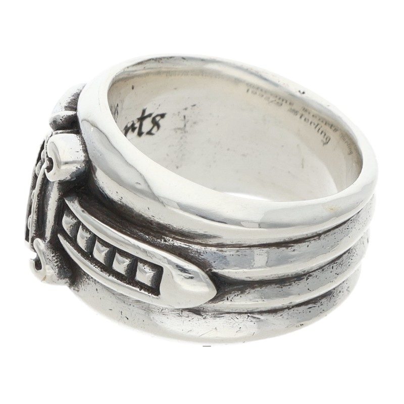 Chrome Hearts Dagger Sterling Silver Ring Size 11.5