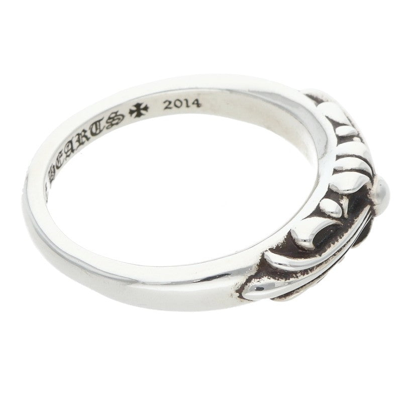 Chrome Hearts BABY CLASSIC Floral Cross Ring Size JP 21.5