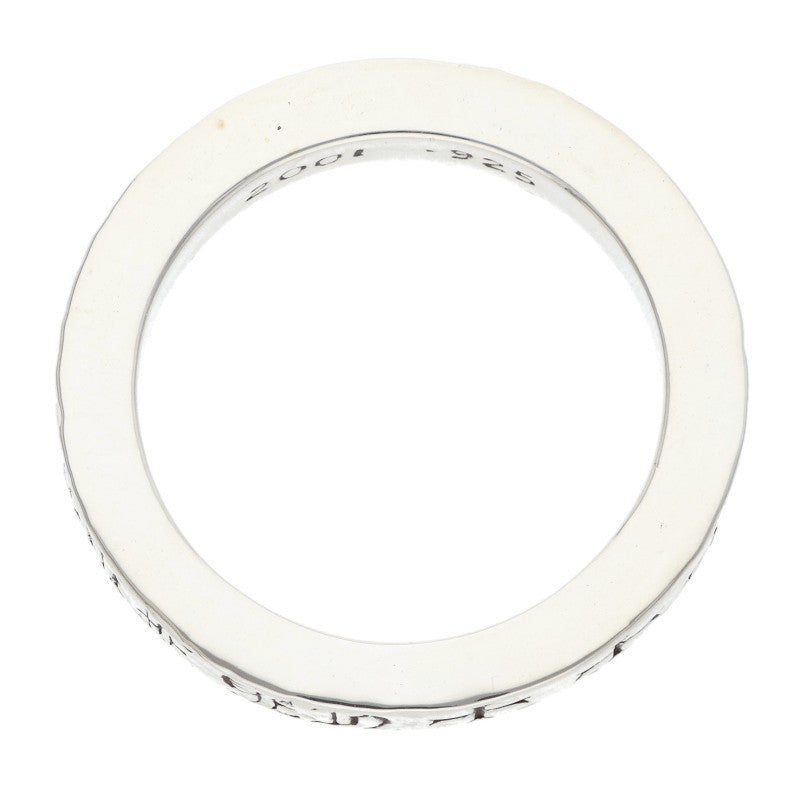 Chrome Hearts 3mm SPACER FUCKYOU Silver Ring Size ONE SIZE