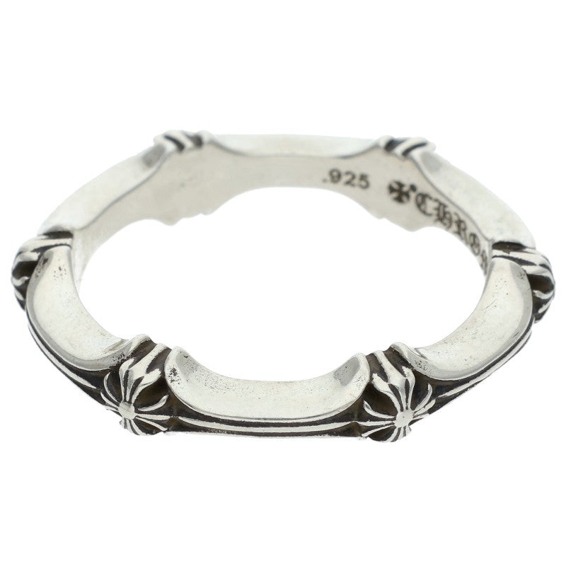 Chrome Hearts Plus & Bone Silver Ring Size 24.5