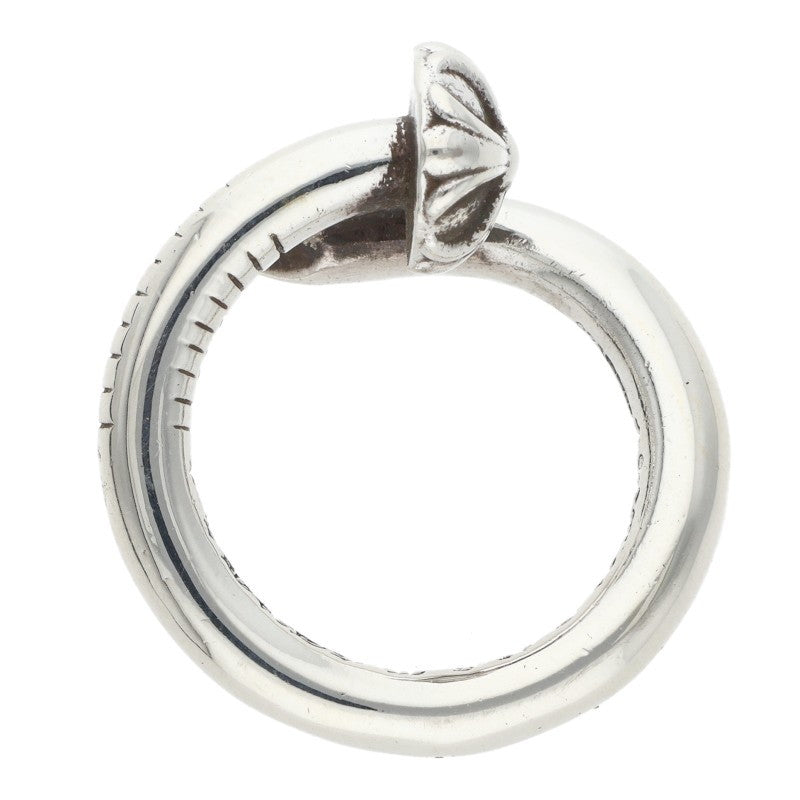 Chrome Hearts NAIL CRSBALL Silver Ring Size JP 10.5