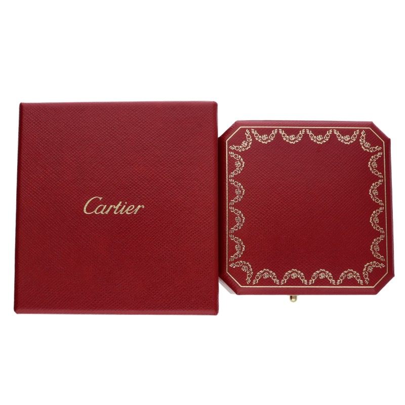 Cartier 18K White Gold JUSTE UN CLOU SM Ring Size 53