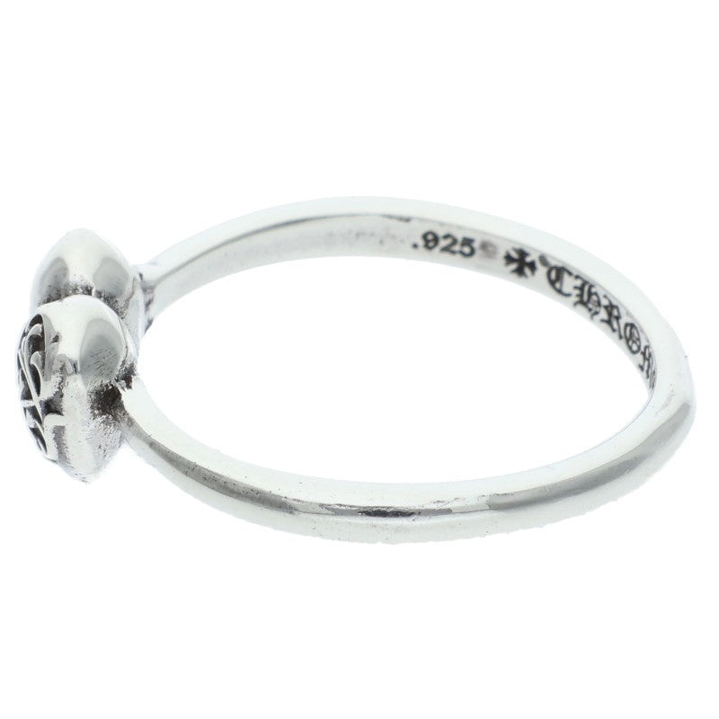 Chrome Hearts BUBBLGM HEART 925 Silver Ring Size ONE SIZE