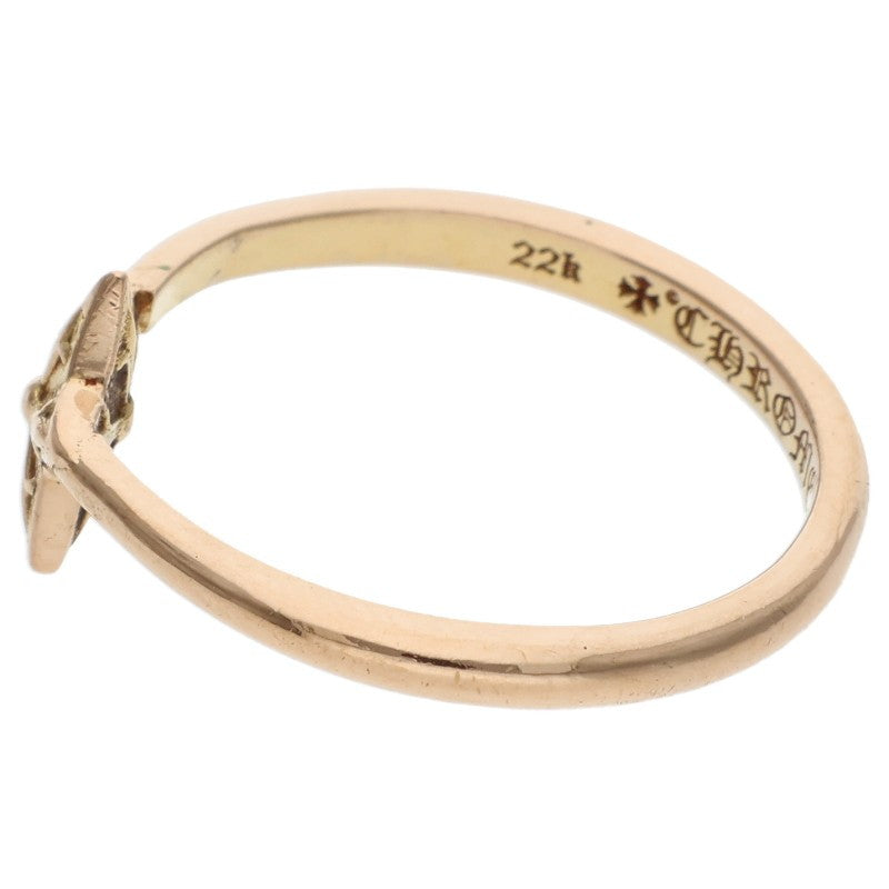 Chrome Hearts 22K Bubblegum Star Gold Ring Size ONE SIZE