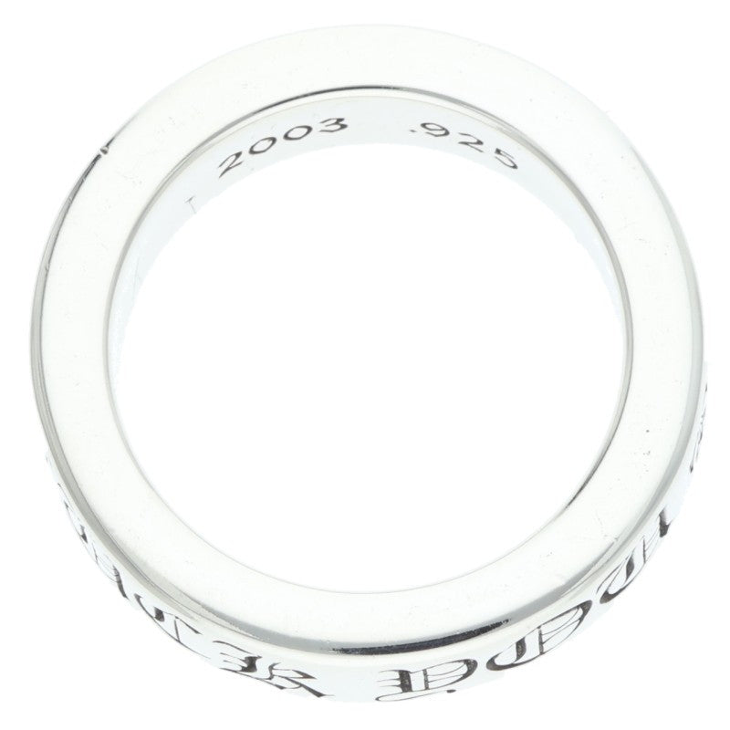 Chrome Hearts 6mm SPACER FUCKYOU Silver Ring Size ONE SIZE