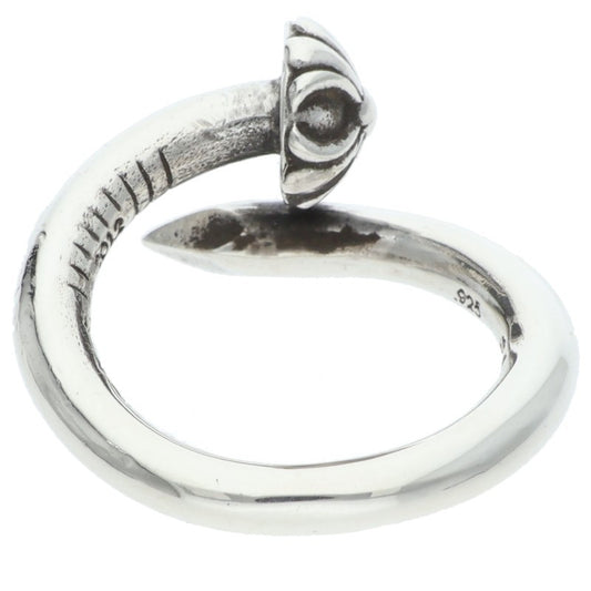 Chrome Hearts NAIL CRSBALL Silver Ring Size ONE SIZE
