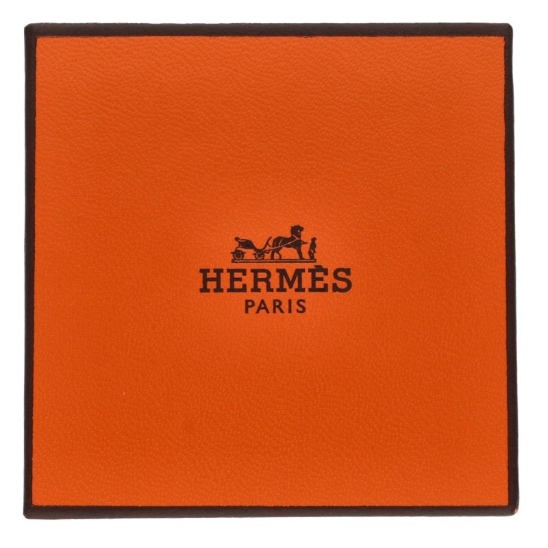 HERMES Chaine d'Ancre Enchainee PM Silver Ring Size 55