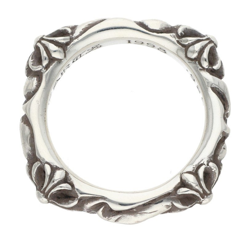 Chrome Hearts SBT Band 925 Silver Ring Size 17.5