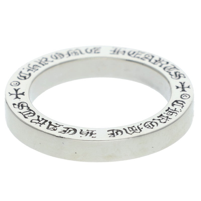 Chrome Hearts 3mm Spacer Plain Silver Ring Size ONE SIZE