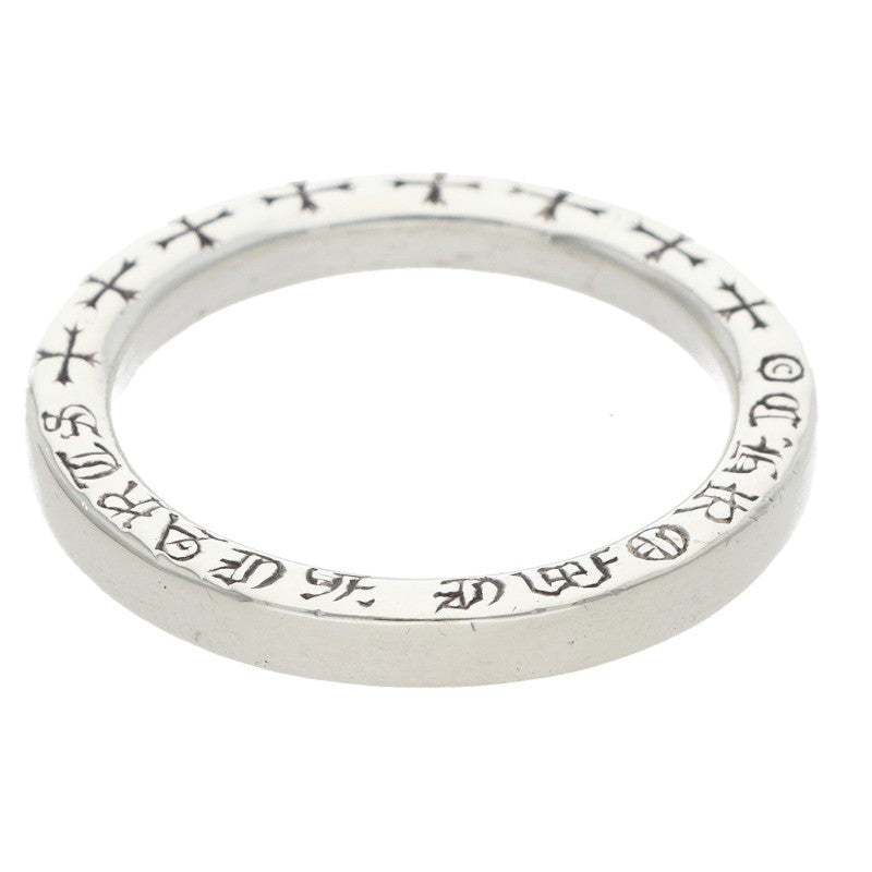 Chrome Hearts NTFL Sterling Silver Ring Size 16.5