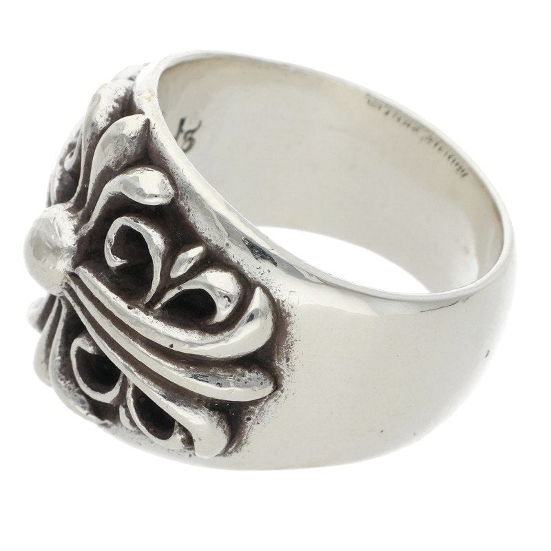 Chrome Hearts Keeper Sterling Silver Ring Size ONE SIZE