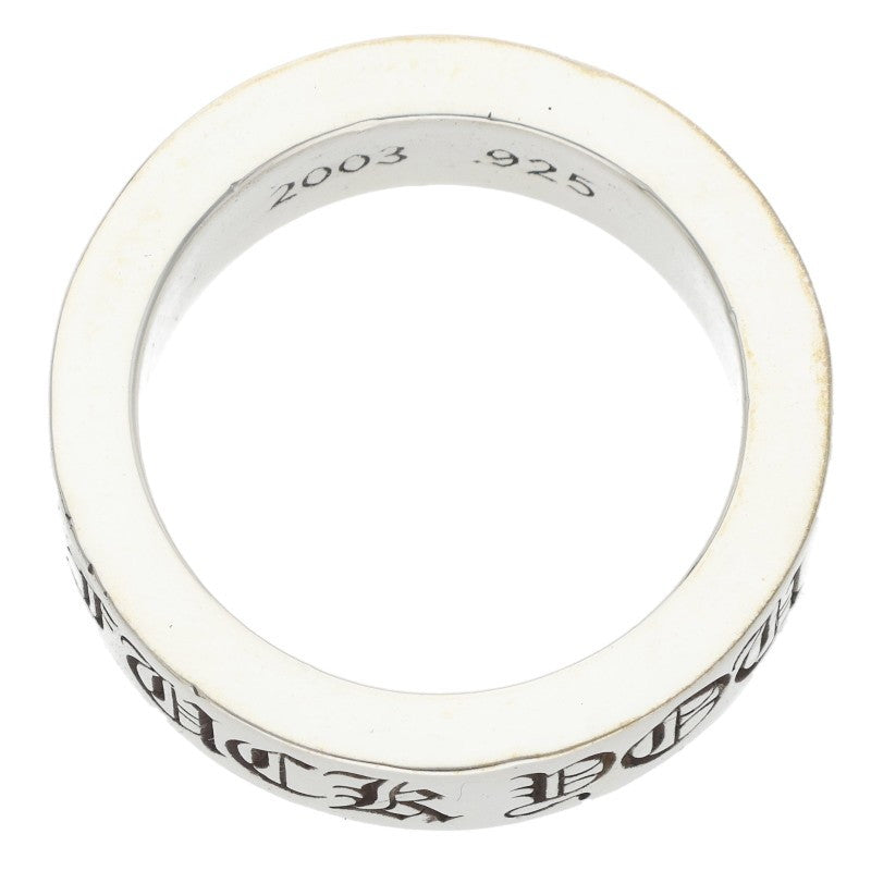 Chrome Hearts 6mm Spacer FUCKYOU Silver Ring Size 17.5