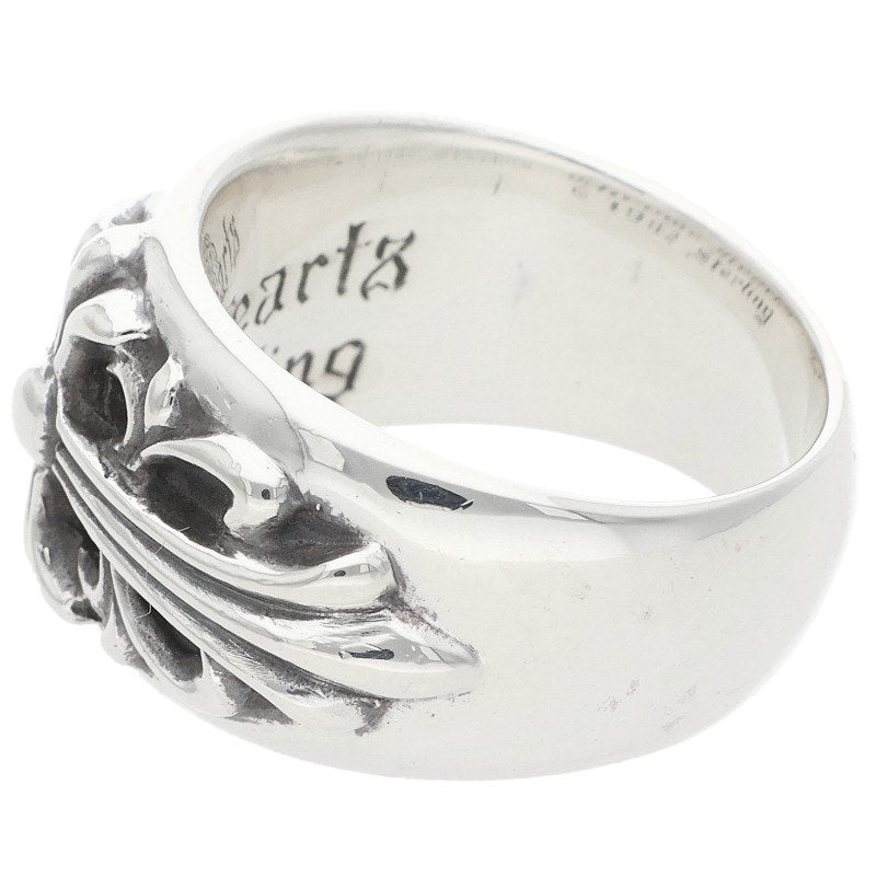 Chrome Hearts FLRL CRS Sterling Silver Ring Size JP 17.5