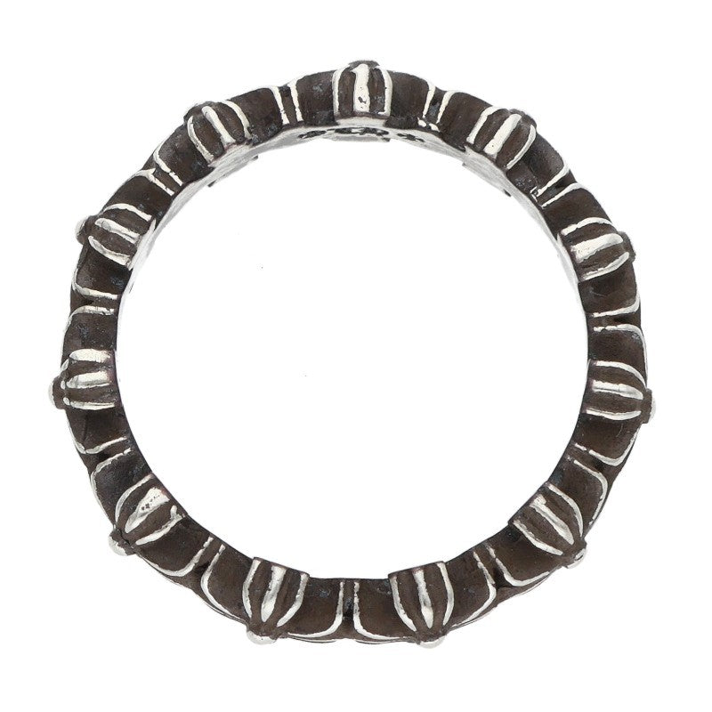 Chrome Hearts TINY E CH PLS BAND Silver Ring Size ONE SIZE