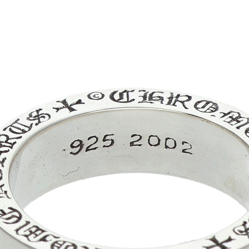 Chrome Hearts 6mm Spacer Plain Silver Ring Size 18.5