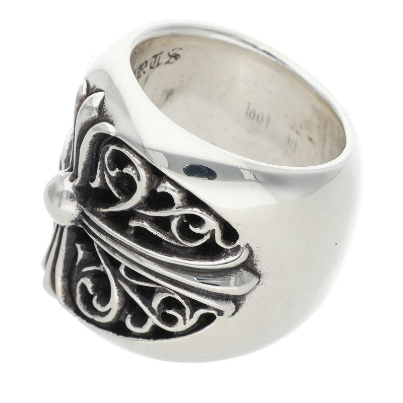 Chrome Hearts CLASSIC OVAL Silver Ring Size 16.5