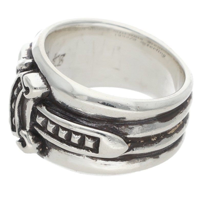 Chrome Hearts Dagger Sterling Silver Ring Size ONE SIZE