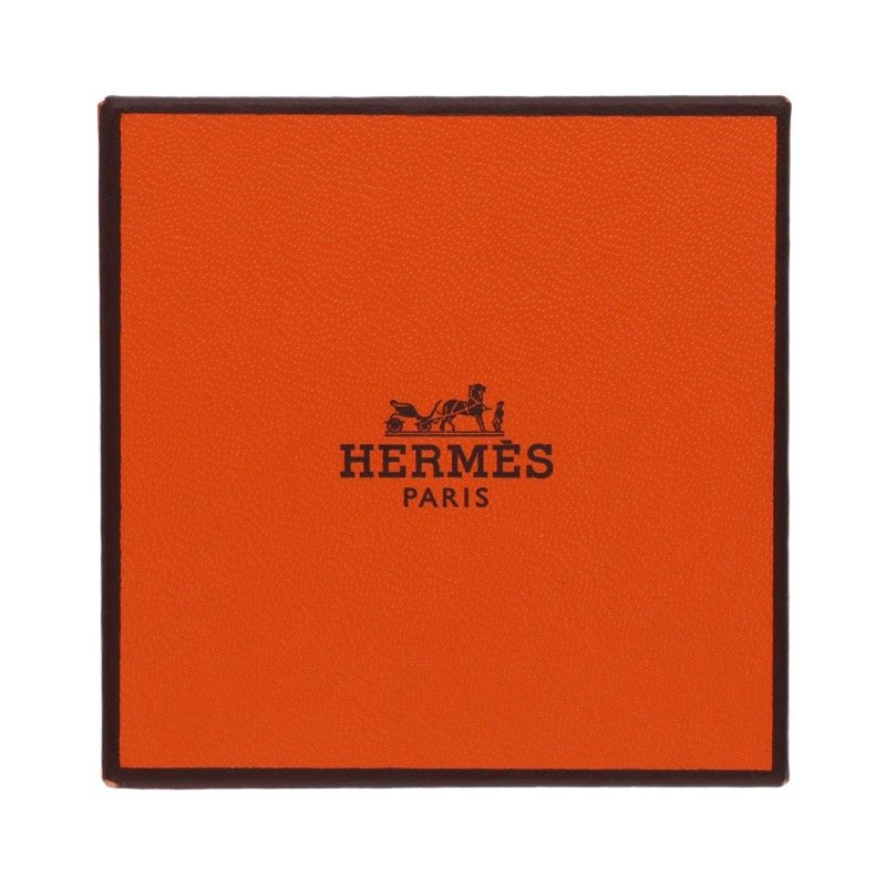 HERMES Chaine d'Ancre Enchainee PM Silver Ring Size 51