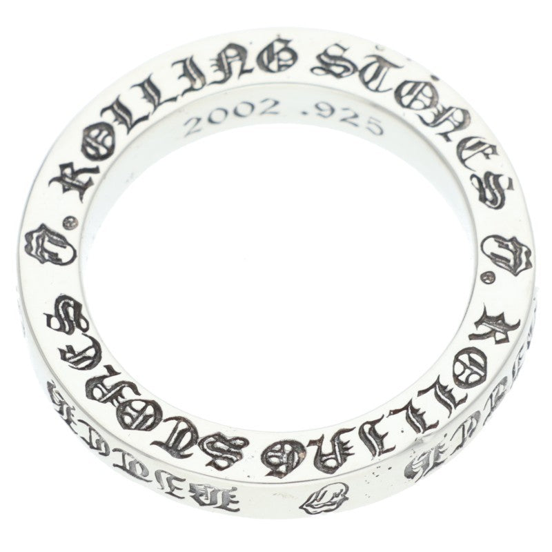 Chrome Hearts 3mm SPACER LT Silver Ring Size ONE SIZE