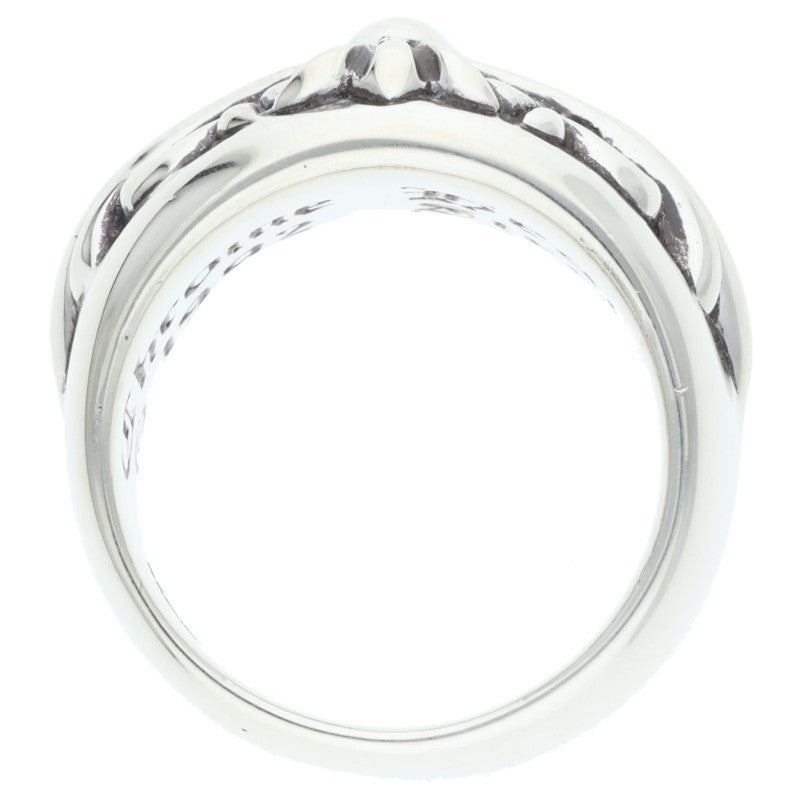 Chrome Hearts FLRL CRS Silver Ring Size JP 14