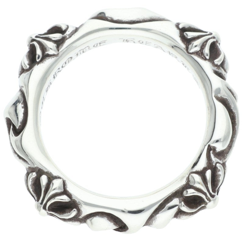 Chrome Hearts SBT BAND Silver Ring Size 18.5