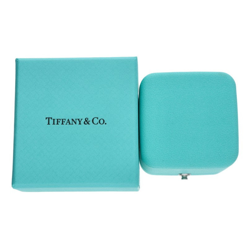 TIFFANY&Co. Tiffany T K18YG Wide Diamond Ring Size JP 15