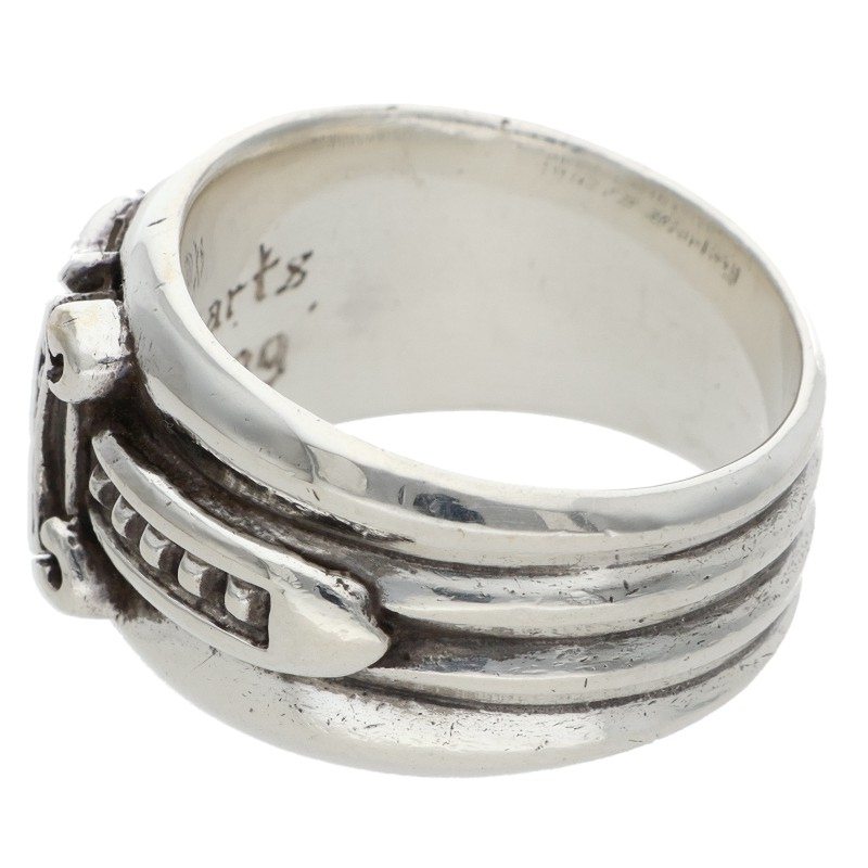 Chrome Hearts Dagger Sterling Silver Ring Size JP 19
