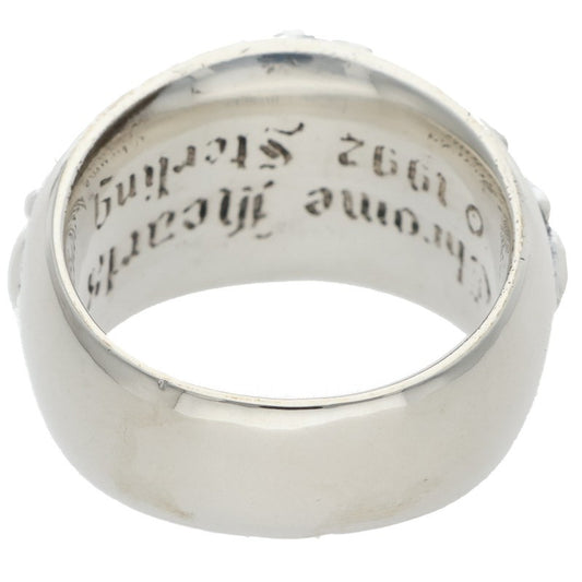 Chrome Hearts FLRL CRS Silver Ring Size JP 17.5