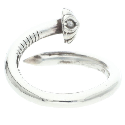 Chrome Hearts NAIL CRSBALL Silver Ring Size JP 16