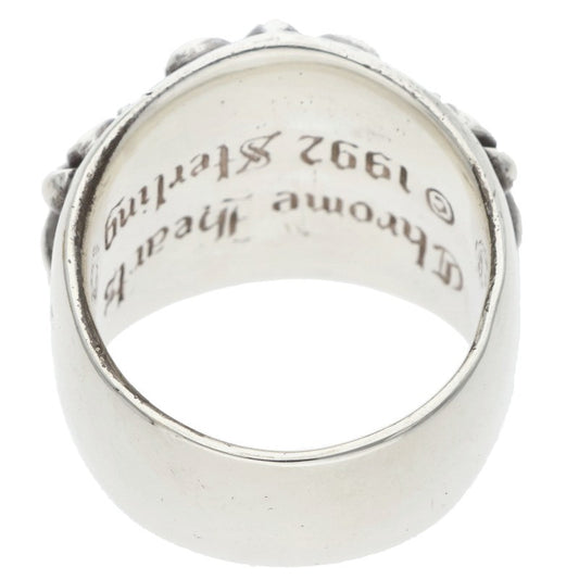 Chrome Hearts Keeper Silver Ring Size JP 17