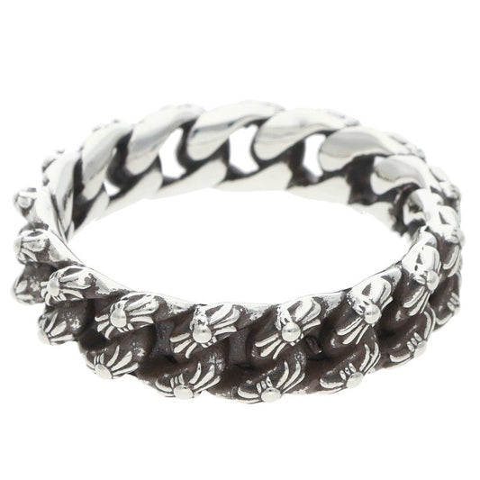 Chrome Hearts XTRA FANCY SML Ring Silver Size JP 24