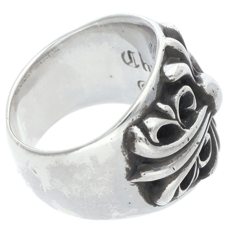 Chrome Hearts Keeper Silver Ring Size JP 16.5