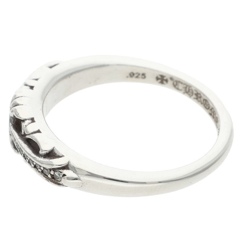 Chrome Hearts BABY CLSC P D PAVE Diamond Ring Size JP 22.5