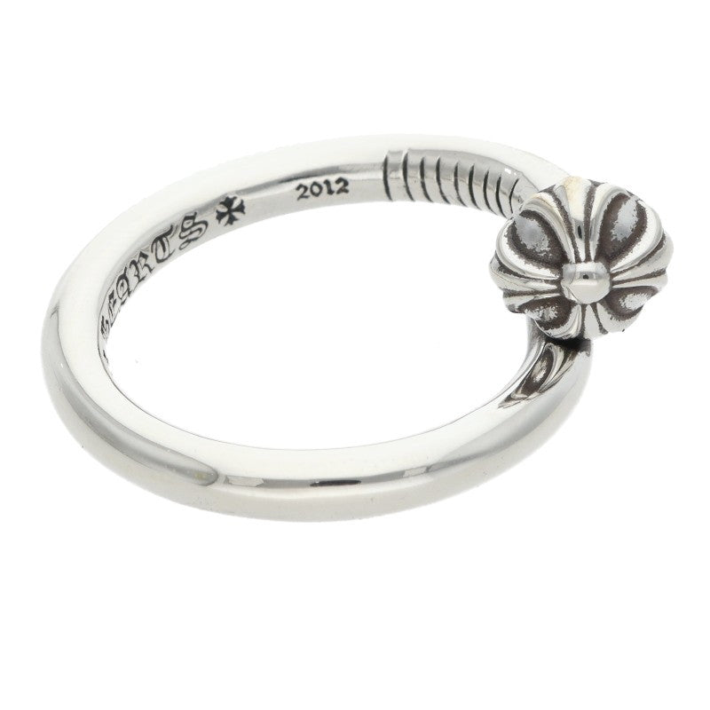 Chrome Hearts NAIL CRSBALL Silver Ring Size JP 19.5